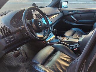 2005 BMW X5 4.4i I (E53) Рестайлинг, чёрный, 1850000 рублей, вид 3
