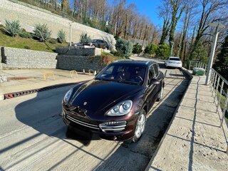 2014 Porsche Cayenne II (958), коричневый, 3750000 рублей, вид 2