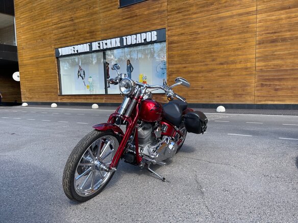 2007 Harley-Davidson CVO, красный - вид 17