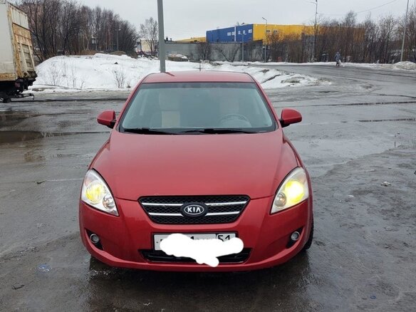 2008 Kia Ceed I, пурпурный, 380000 рублей