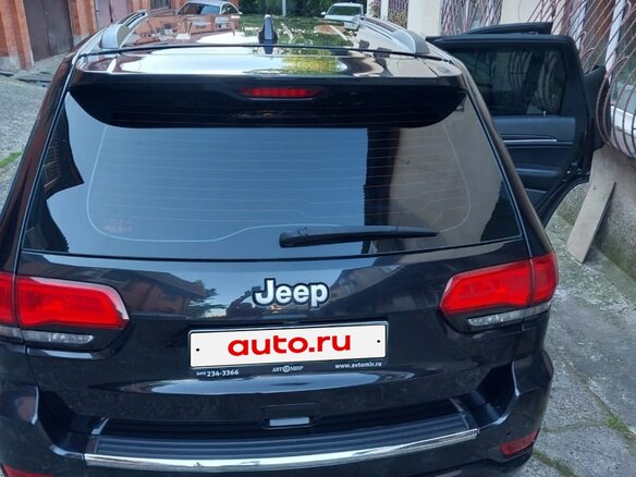 2013 Jeep Grand Cherokee IV (WK2) Рестайлинг, чёрный - вид 14
