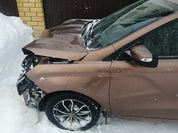 2016 Lada (ВАЗ) XRAY I, коричневый - вид 2