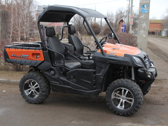 2013 CFMoto CF800-U2 (Tracker 800), оранжевый, 780000 рублей - вид 2