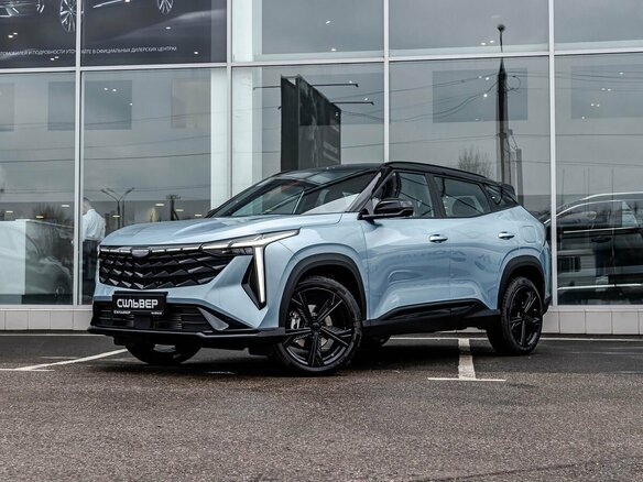 2026 Geely Cityray, голубой