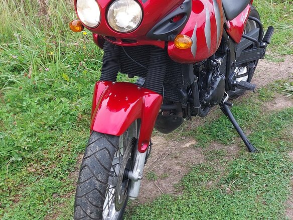 2002 Triumph Tiger 955i, пурпурный, 320000 рублей - вид 4