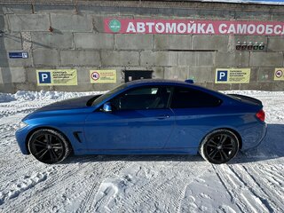 2014 BMW 4 серии 420d xDrive F32/F33/F36, синий, 2550000 рублей, вид 4