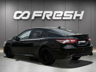 2020 Toyota Camry VIII (XV70), чёрный, 2529000 рублей, вид 3
