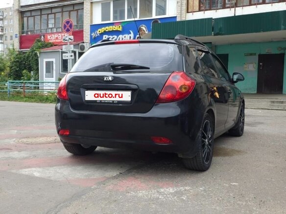 2008 Kia Ceed I, чёрный, 580000 рублей - вид 4