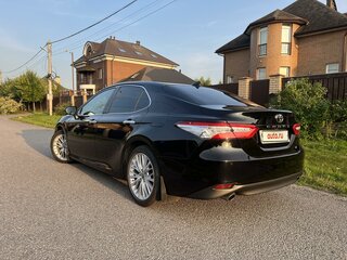 2019 Toyota Camry VIII (XV70), чёрный, 3450000 рублей, вид 4