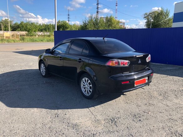 2014 Mitsubishi Lancer X Рестайлинг, чёрный, 980000 рублей - вид 12
