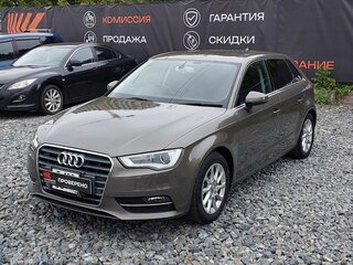 2014 Audi A3 III (8V), коричневый, 1379000 рублей, вид 1