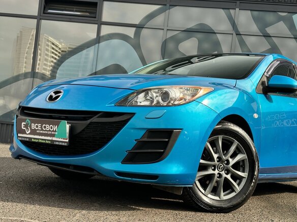 2009 Mazda 3 II (BL), голубой, 896000 рублей - вид 9