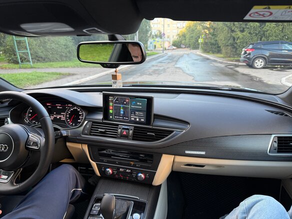 2014 Audi A7 I (4G) Рестайлинг, чёрный, 2575000 рублей - вид 17