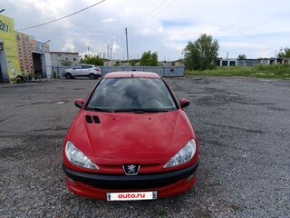 2007 Peugeot 206, красный, 270000 рублей, вид 1