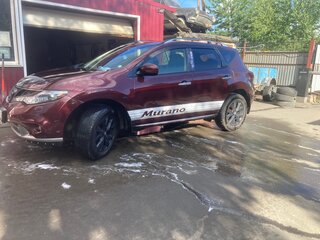 2014 Nissan Murano II (Z51) Рестайлинг 2, пурпурный, 1400000 рублей, вид 2