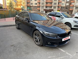 2017 BMW 4 серии Gran Coupe 420d xDrive F32/F33/F36 Рестайлинг, чёрный, 2950000 рублей, вид 4