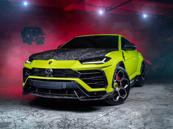 2021 Lamborghini Urus I, зелёный - вид 1
