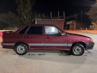 2005 Lada (ВАЗ) 2115, красный, 110000 рублей, вид 4
