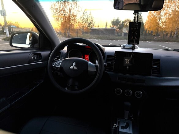 2008 Mitsubishi Lancer X, белый, 770000 рублей - вид 14