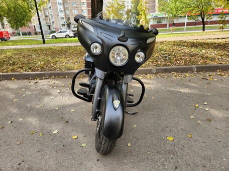 2017 Indian Chieftain, чёрный, 1230000 рублей, вид 3