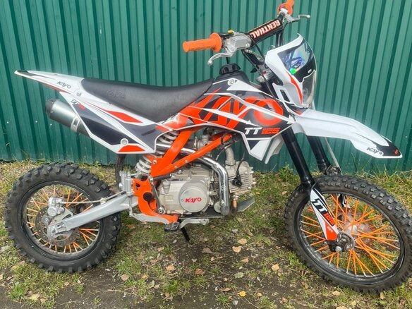 2024 Kayo Basic TT125EM, оранжевый, 95000 рублей - вид 1