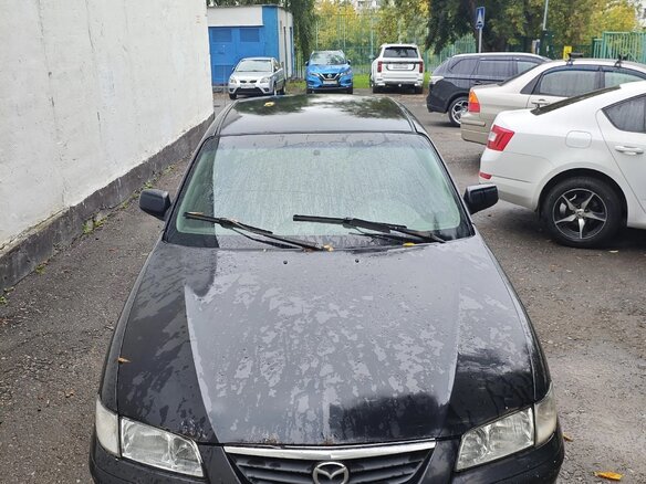 1999 Mazda 626 V (GF), чёрный, 280000 рублей - вид 1