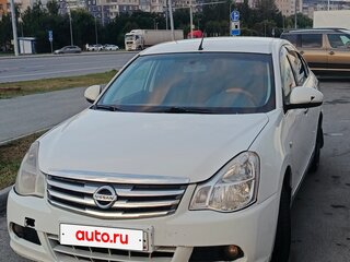2013 Nissan Almera III (G15), белый, 400000 рублей, вид 1