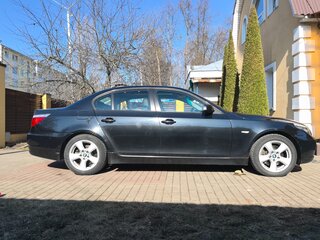 2007 BMW 5 серии 535xi V (E60/E61) Рестайлинг, чёрный, 1150000 рублей, вид 4
