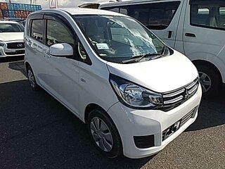 2015 Mitsubishi eK Wagon III Рестайлинг, белый, 725000 рублей, вид 1