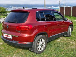 2012 Volkswagen Tiguan I Рестайлинг, красный, 1210000 рублей, вид 3