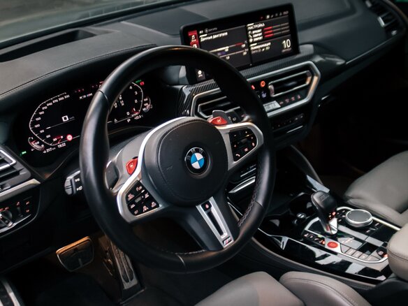 2022 BMW X3 M Competition I (F97) Рестайлинг, серый, 6000000 рублей - вид 9