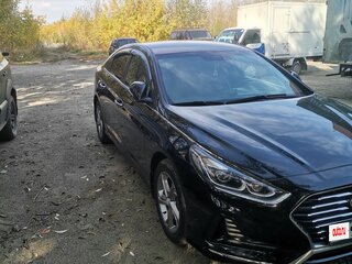 2017 Hyundai Sonata VII (LF) Рестайлинг, чёрный, 1700000 рублей, вид 1