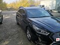2017 Hyundai Sonata VII (LF) Рестайлинг, чёрный, 1700000 рублей