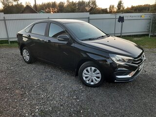 2024 Lada (ВАЗ) Vesta I Рестайлинг (NG), чёрный, 1500000 рублей, вид 2