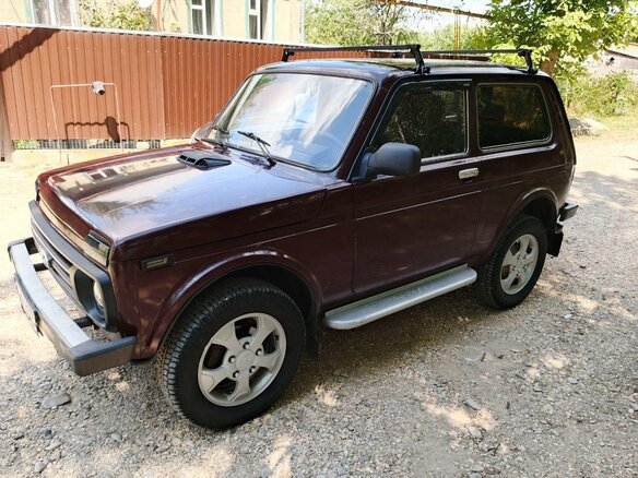 2008 Lada (ВАЗ) 2121 (4x4) I Рестайлинг, красный, 500000 рублей