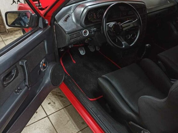 1993 Lada (ВАЗ) 2108 21086, красный, 400000 рублей - вид 5