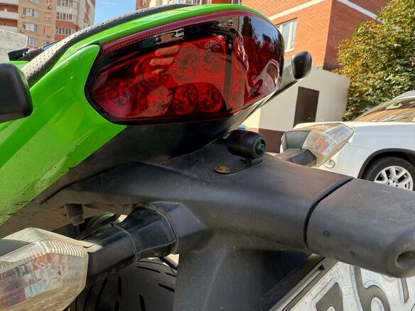 2013 Kawasaki ER-4F (Ninja 400R), зелёный, 450000 рублей - вид 17