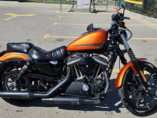 2019 Harley-Davidson Sportster 883, оранжевый, 1100000 рублей, вид 2