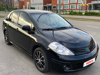 2011 Nissan Tiida I Рестайлинг, чёрный, 675000 рублей, вид 2
