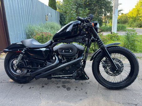 2007 Harley-Davidson Sportster 1200, чёрный, 950000 рублей, вид 1