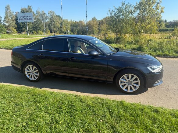 2011 Audi A6 IV (C7), синий, 2200000 рублей - вид 18