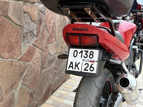 1998 Yamaha FZS600 Fazer, красный, 300000 рублей, вид 1