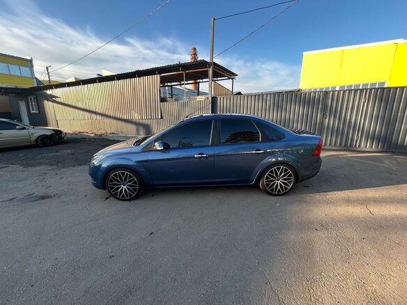 2008 Ford Focus II Рестайлинг, синий, 650000 рублей - вид 8