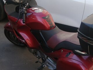2003 Honda NT650V Deauville, красный, 260000 рублей, вид 3