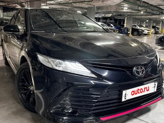 2021 Toyota Camry VIII (XV70) Рестайлинг, чёрный, 3400000 рублей, вид 5