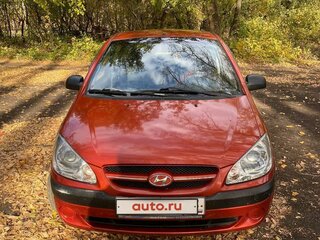 2007 Hyundai Getz I Рестайлинг, красный, 485000 рублей, вид 1