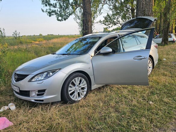 2008 Mazda 6 II (GH), серый, 870000 рублей - вид 1