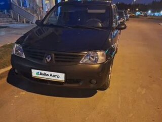 2009 Renault Logan I, чёрный, 500000 рублей, вид 2