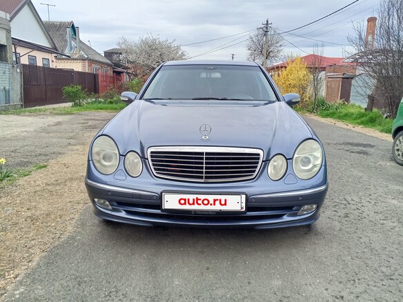 2004 Mercedes-Benz E-Класс 240 III (W211, S211), синий, 950000 рублей - вид 3