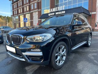 2019 BMW X3 20i xDrive III (G01), чёрный, 4400000 рублей, вид 2